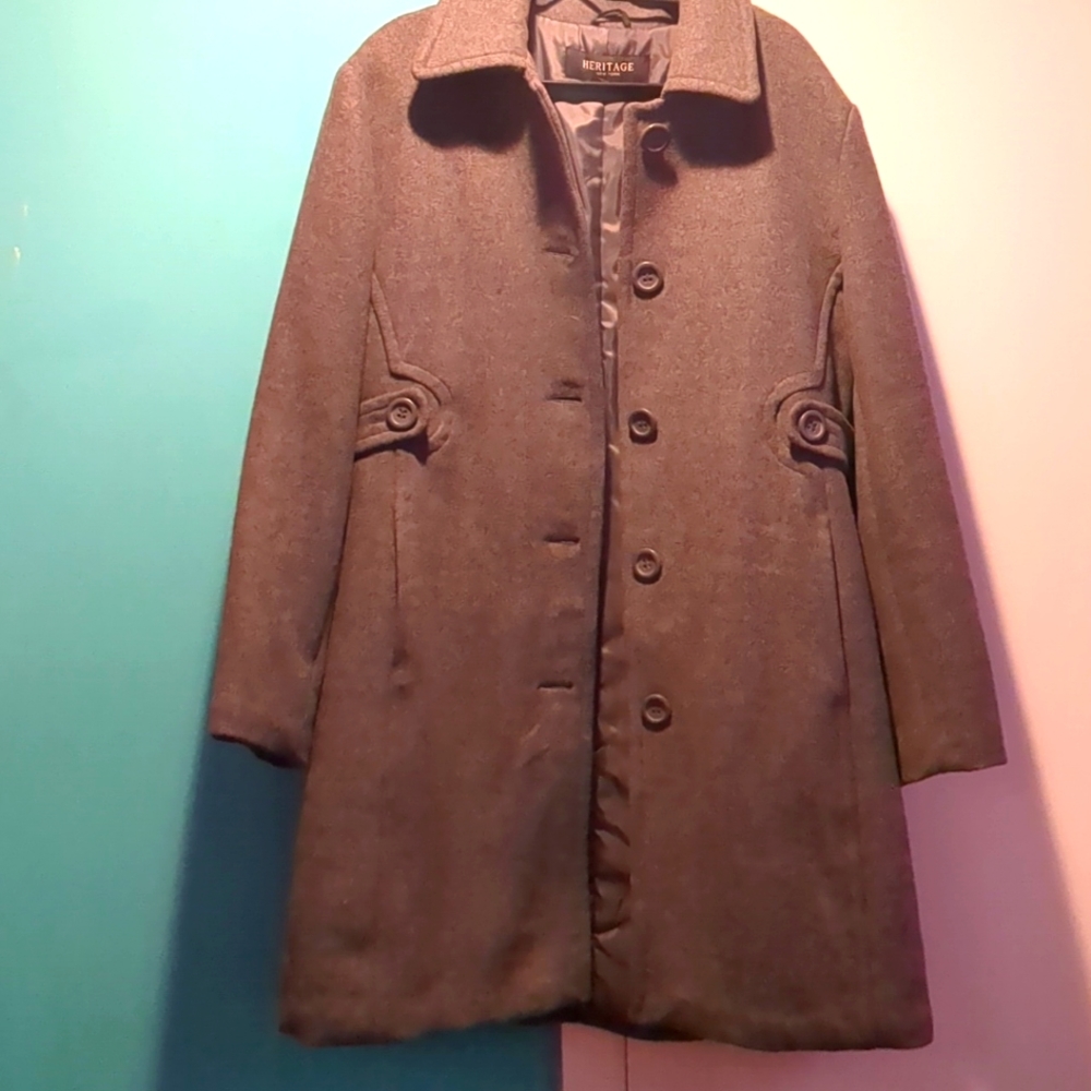 Heritage NY Wool Jacket worn only a few times Like New!